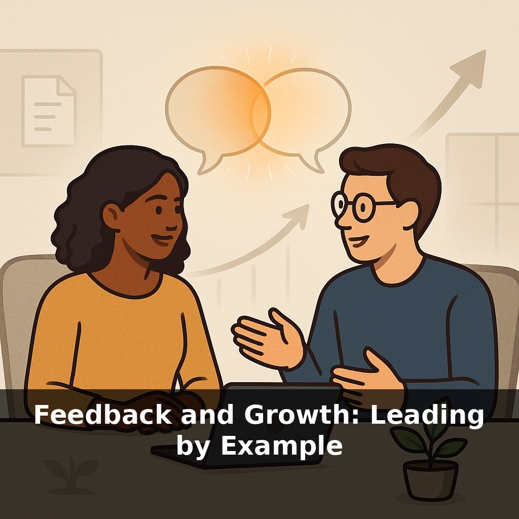 Feedback and Growth: Leading by Example