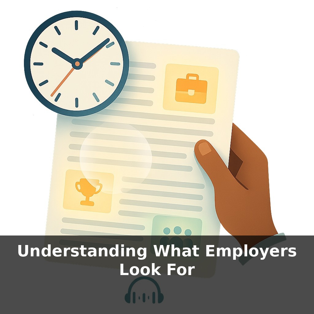 Understanding What Employers Look For