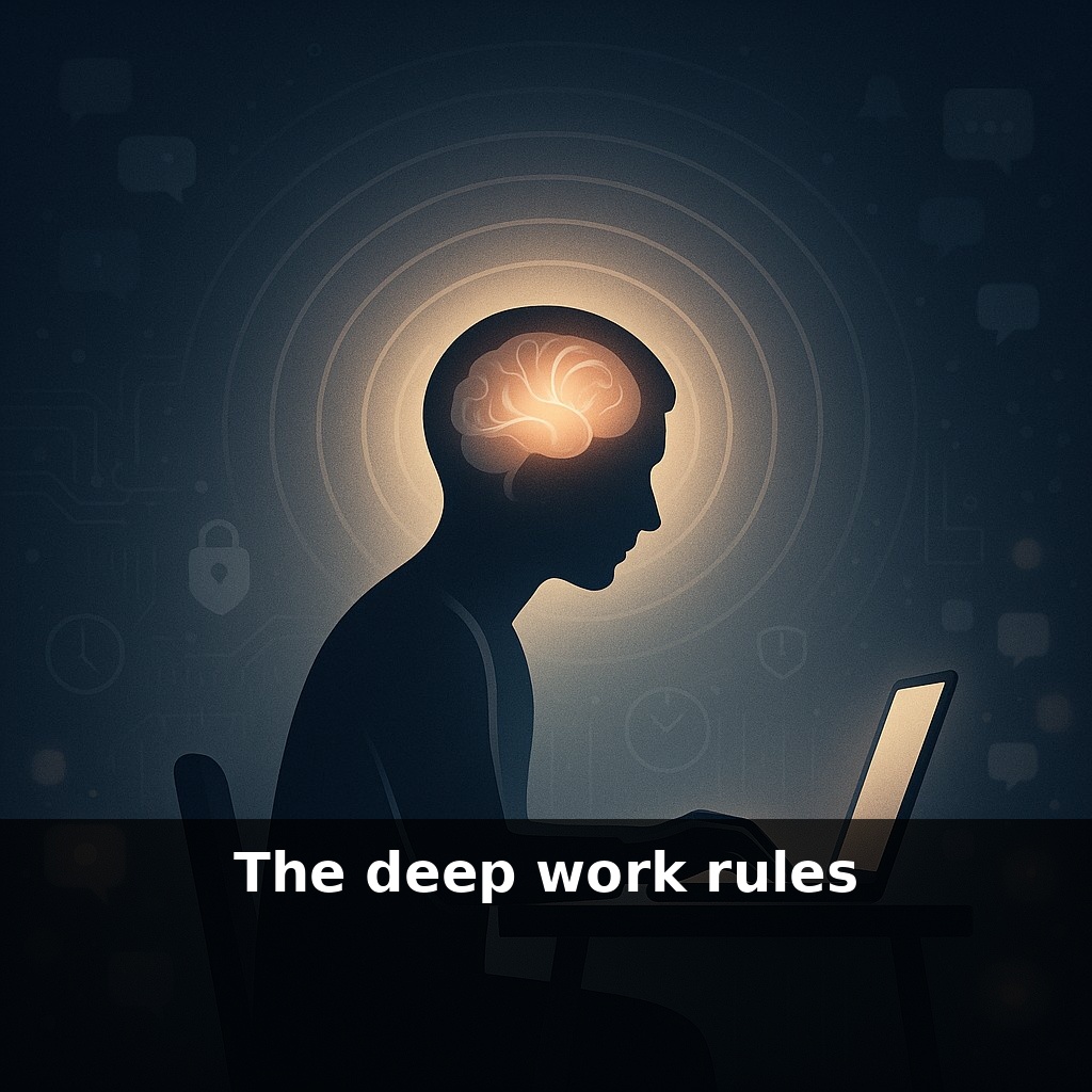 The deep work rules