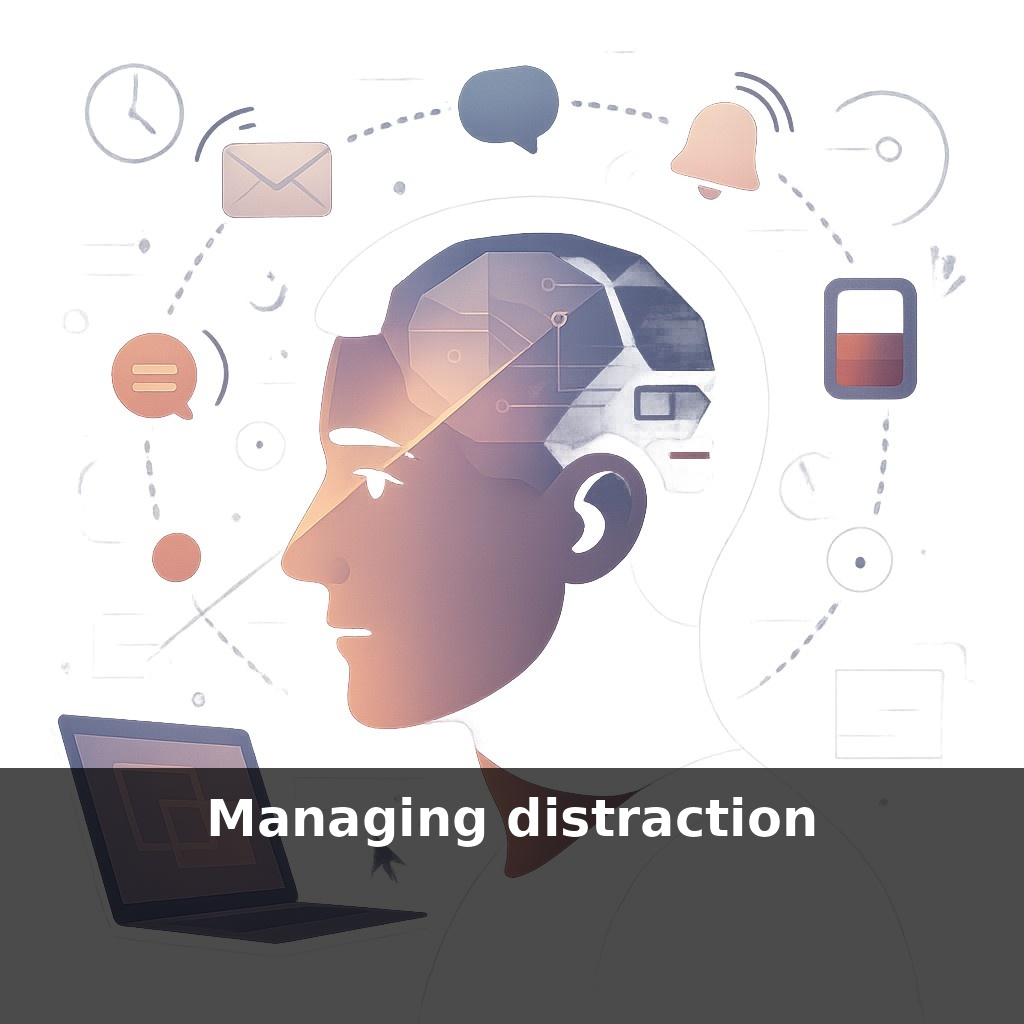 Managing distraction