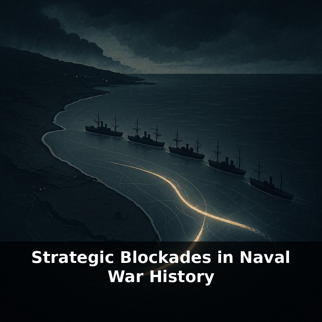 Strategic Blockades in Naval War History