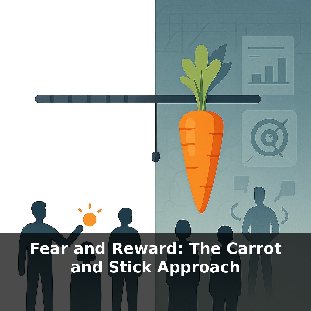 Fear and Reward: The Carrot and Stick Approach