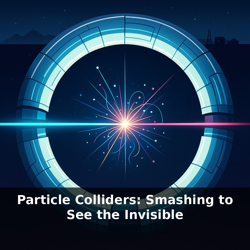 Particle Colliders: Smashing to See the Invisible