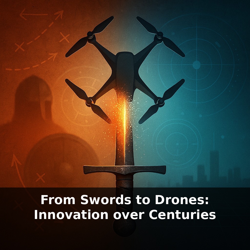 From Swords to Drones: Innovation over Centuries