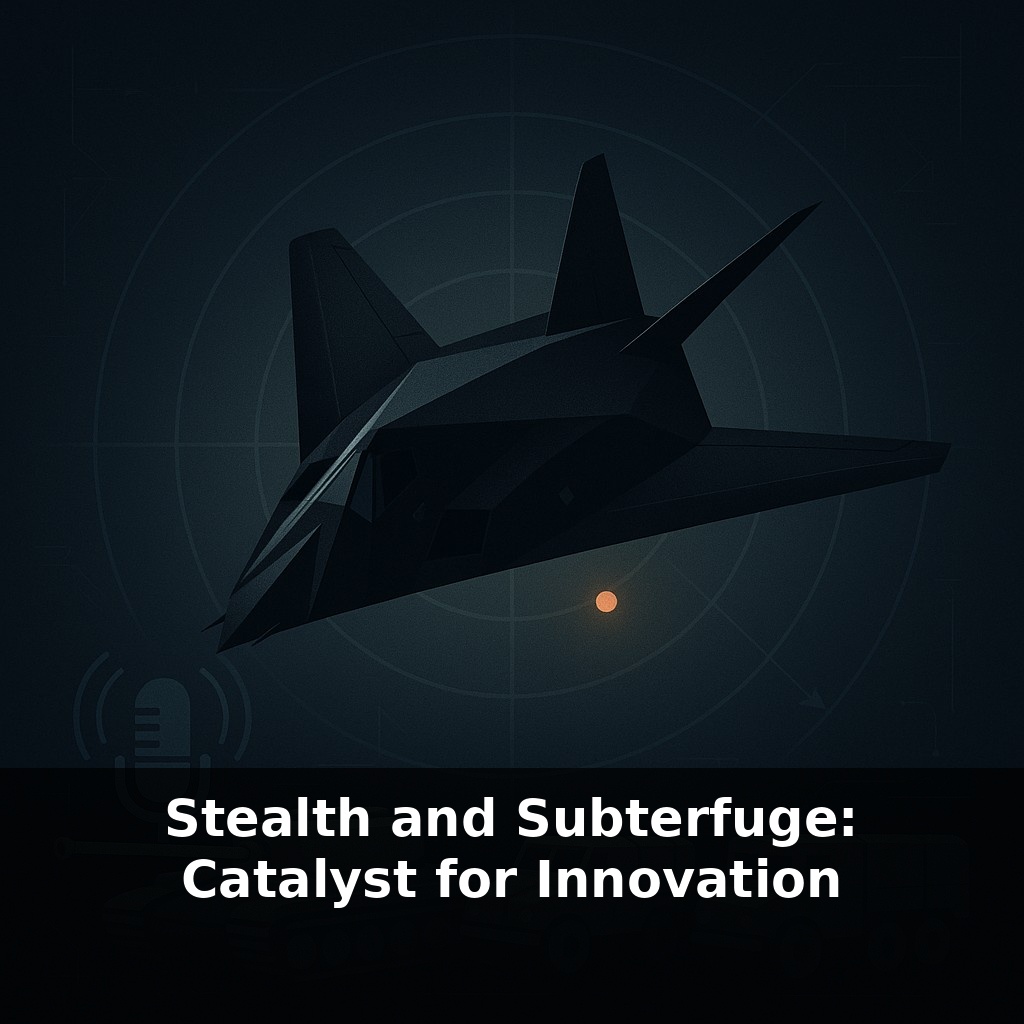 Stealth and Subterfuge: Catalyst for Innovation