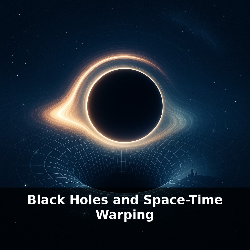 Black Holes and Space-Time Warping