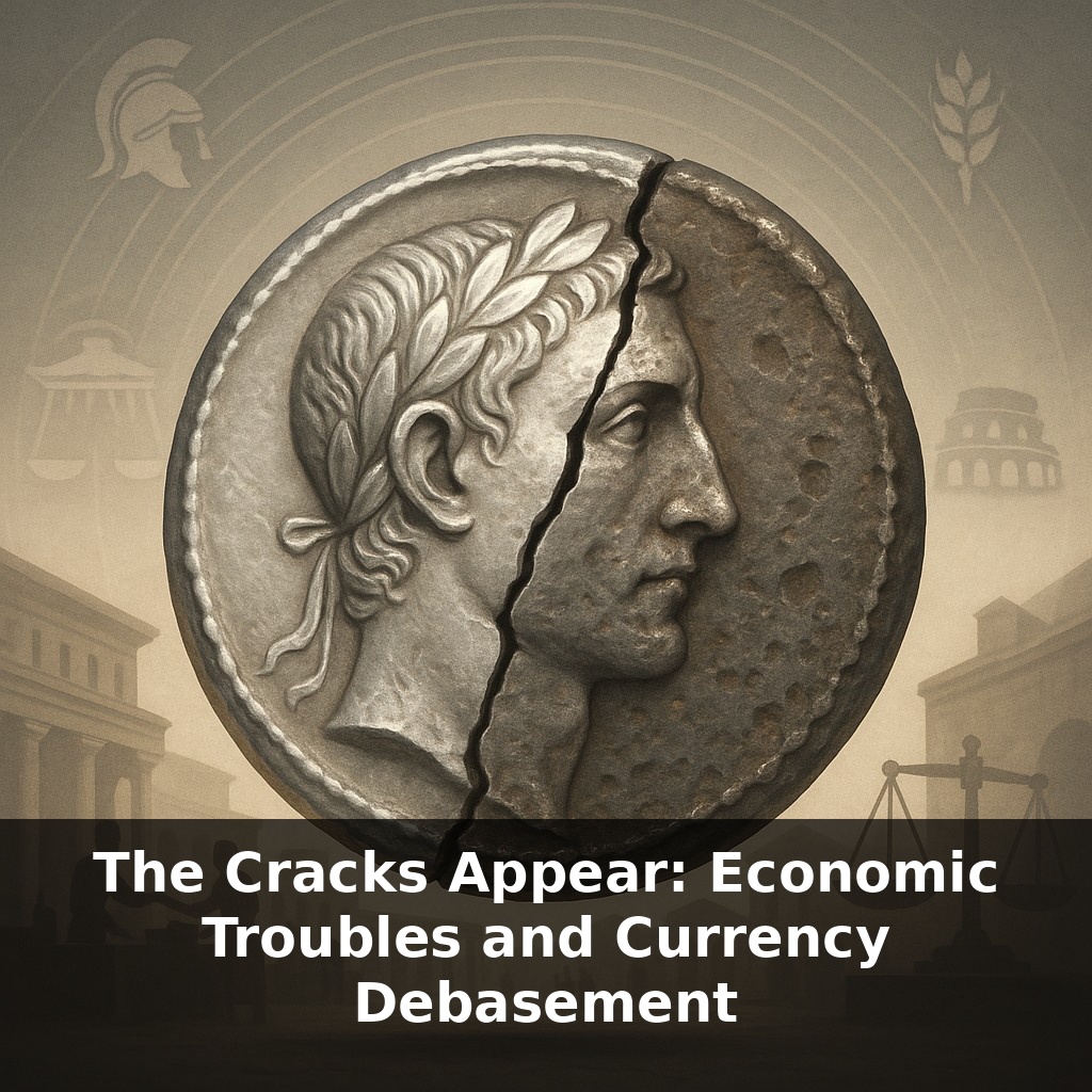 The Cracks Appear: Economic Troubles and Currency Debasement