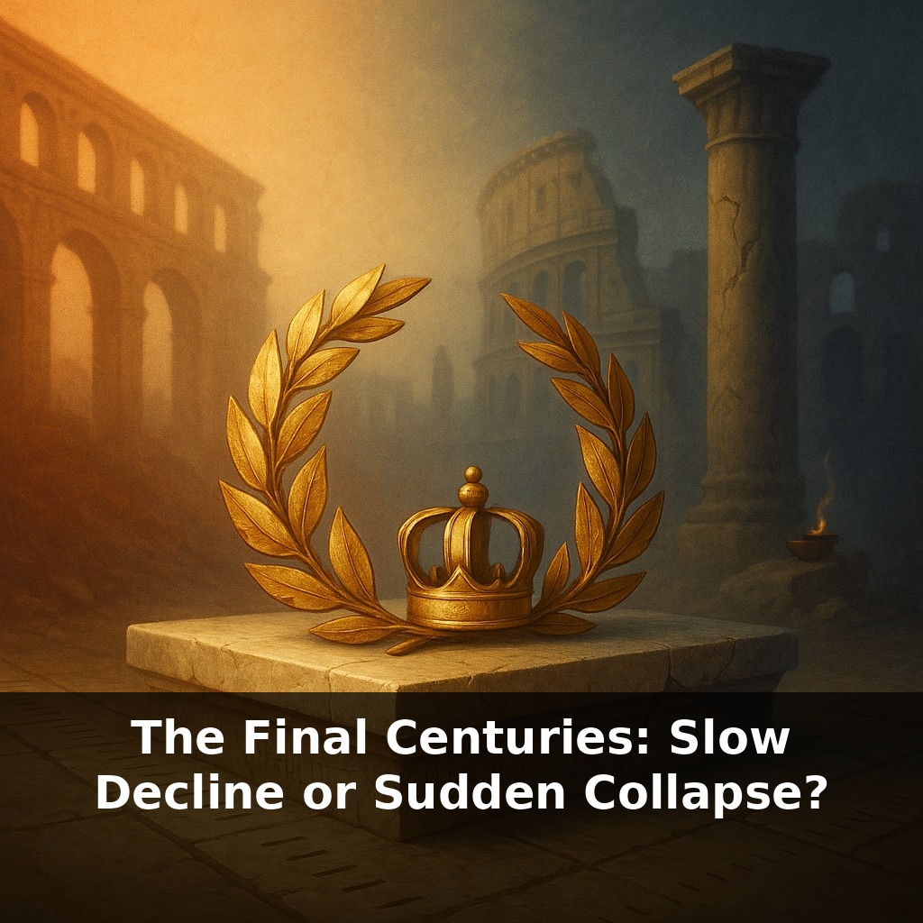 The Final Centuries: Slow Decline or Sudden Collapse?