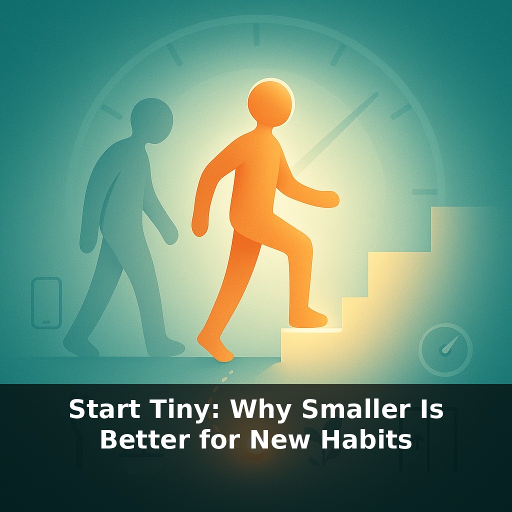 Start Tiny: Why Smaller Is Better for New Habits