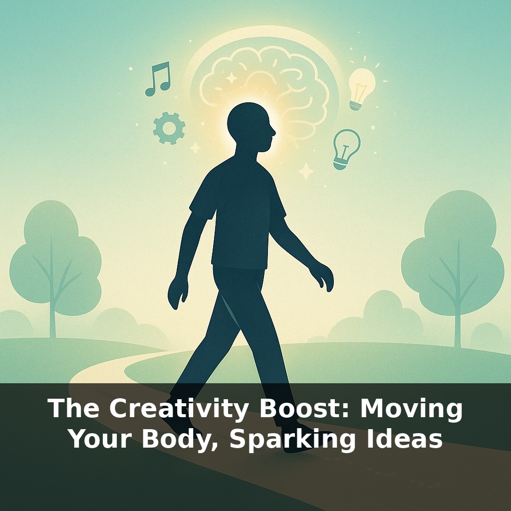 The Creativity Boost: Moving Your Body, Sparking Ideas