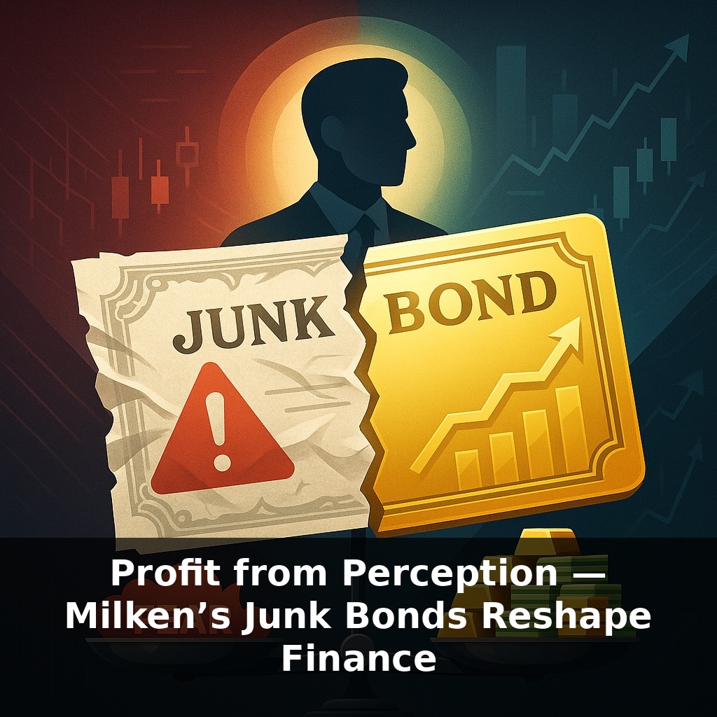 Profit from Perception — Milken’s Junk Bonds Reshape Finance