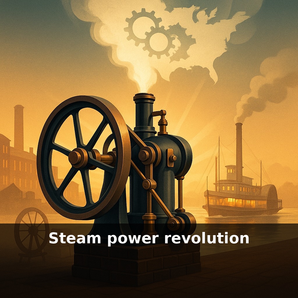 Steam power revolution