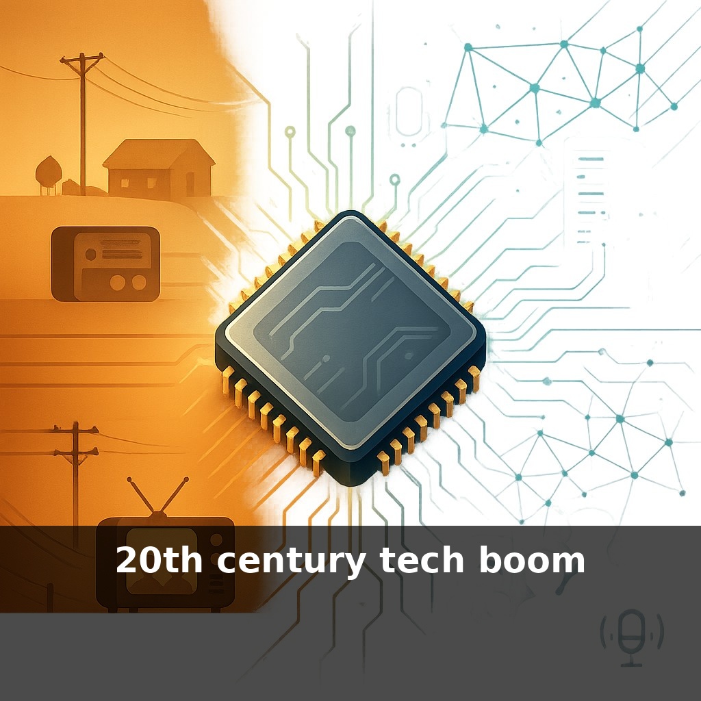 20th century tech boom
