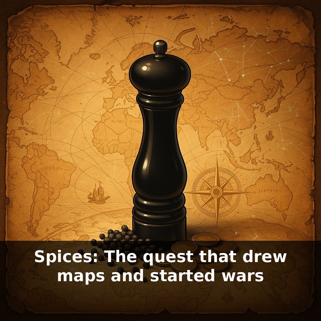 Spices: The quest that drew maps and started wars