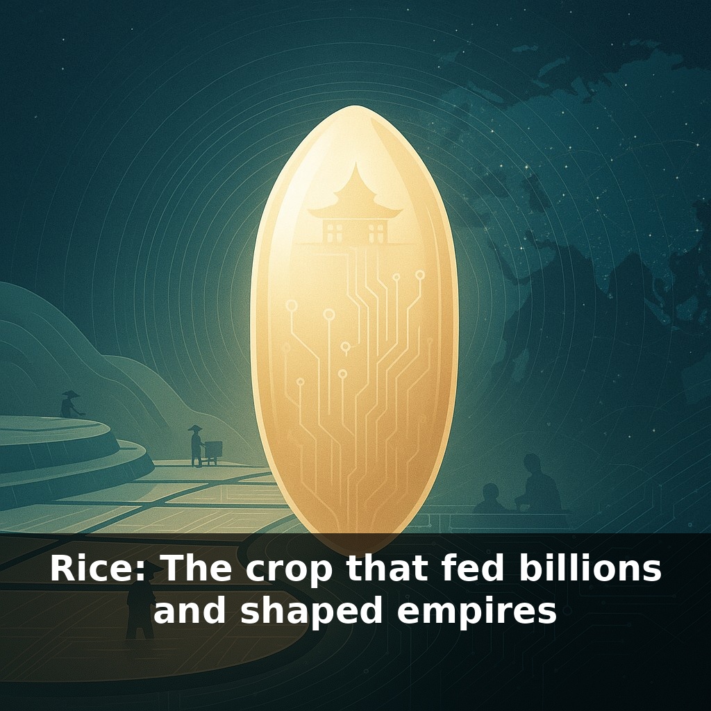 Rice: The crop that fed billions and shaped empires