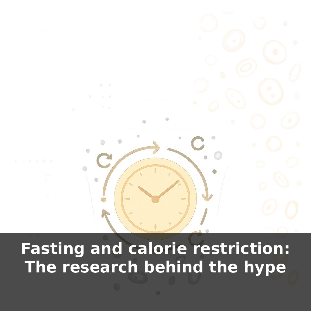 Fasting and calorie restriction: The research behind the hype