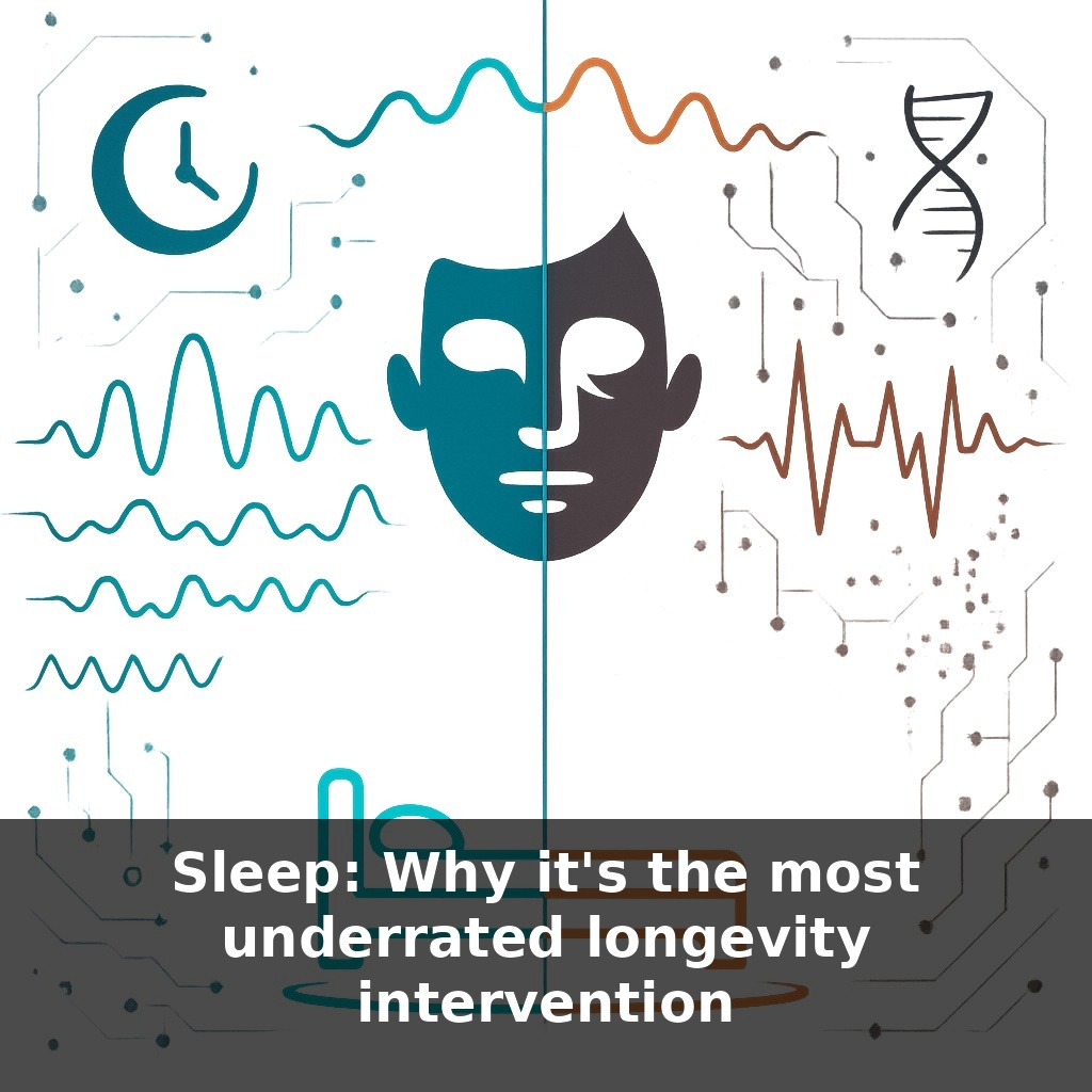 Sleep: Why it's the most underrated longevity intervention