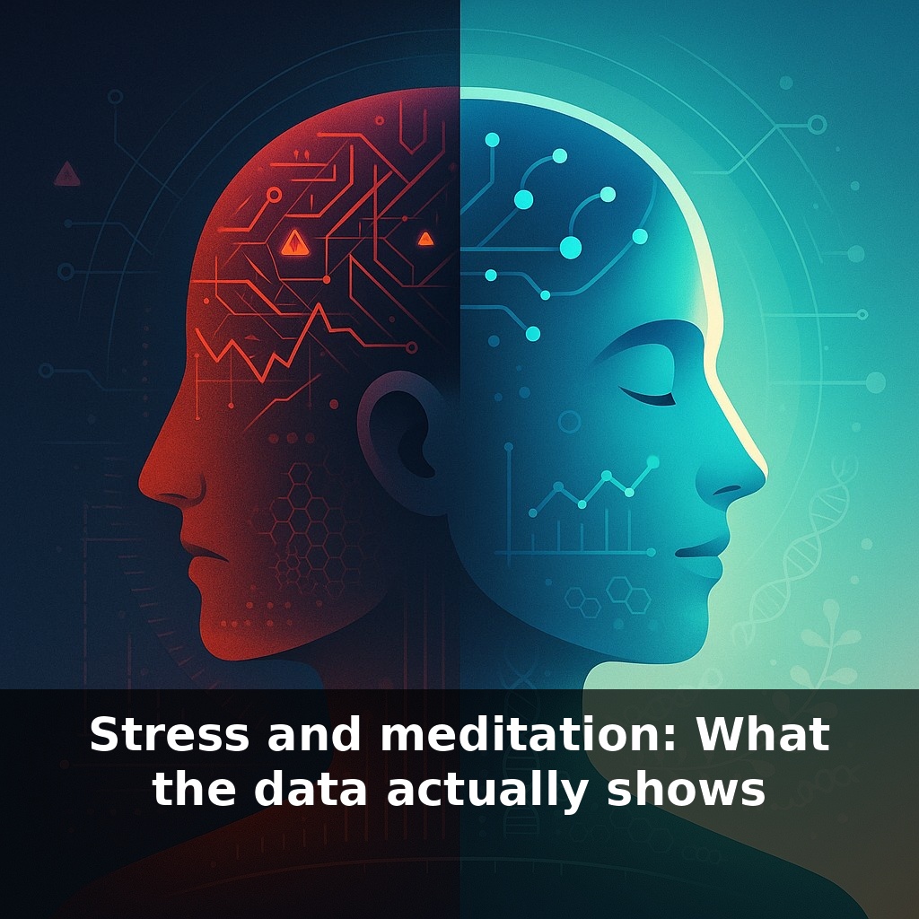 Stress and meditation: What the data actually shows