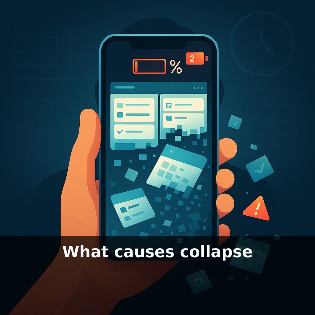 What causes collapse