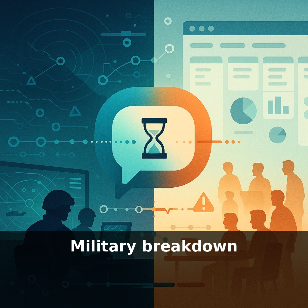 Military breakdown