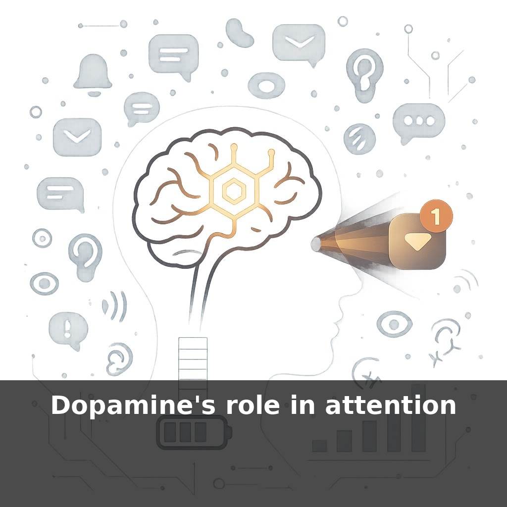 Dopamine's role in attention