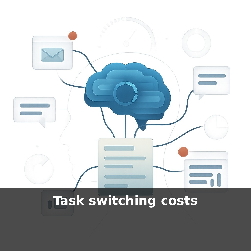 Task switching costs