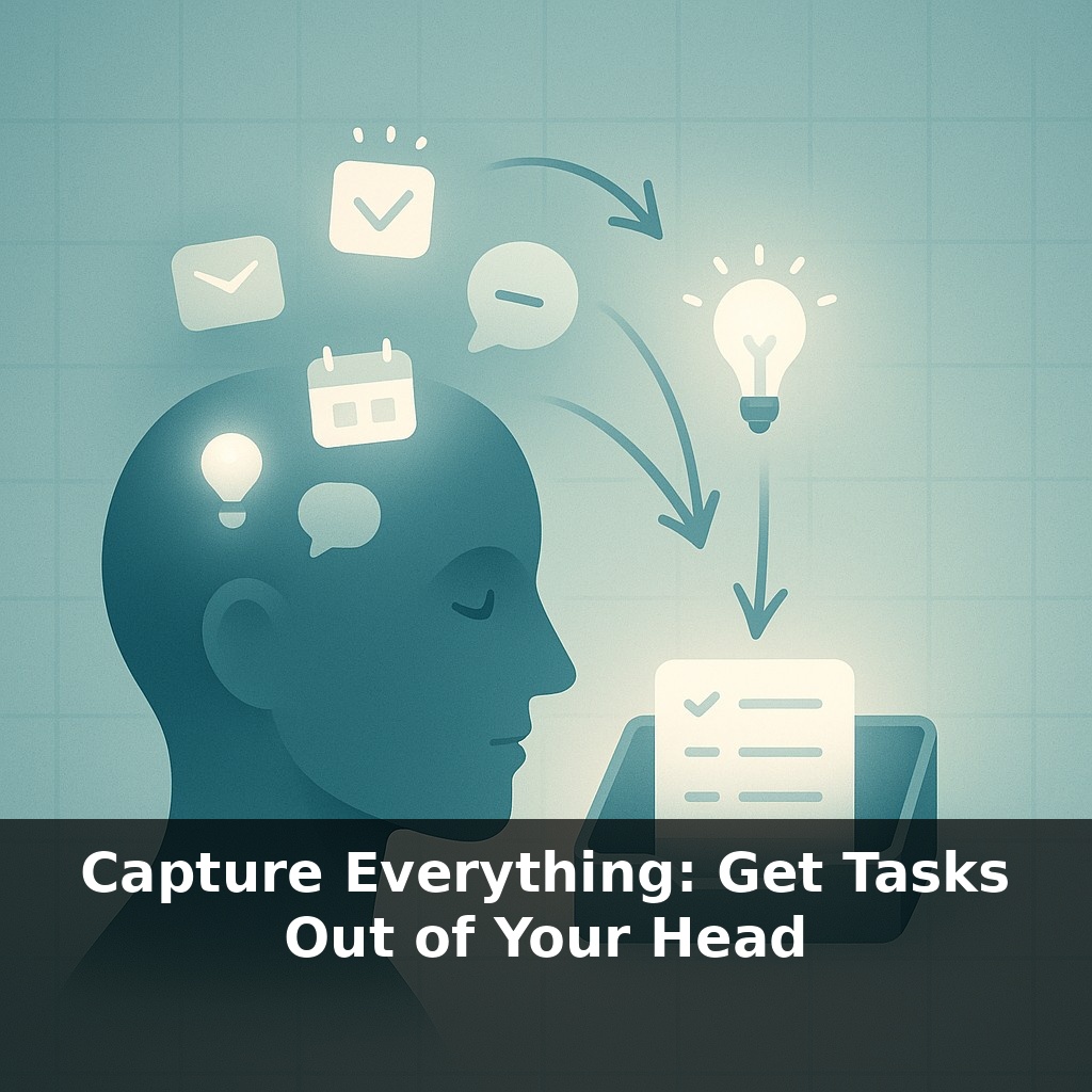 Capture Everything: Get Tasks Out of Your Head