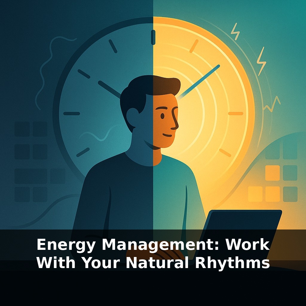 Energy Management: Work With Your Natural Rhythms