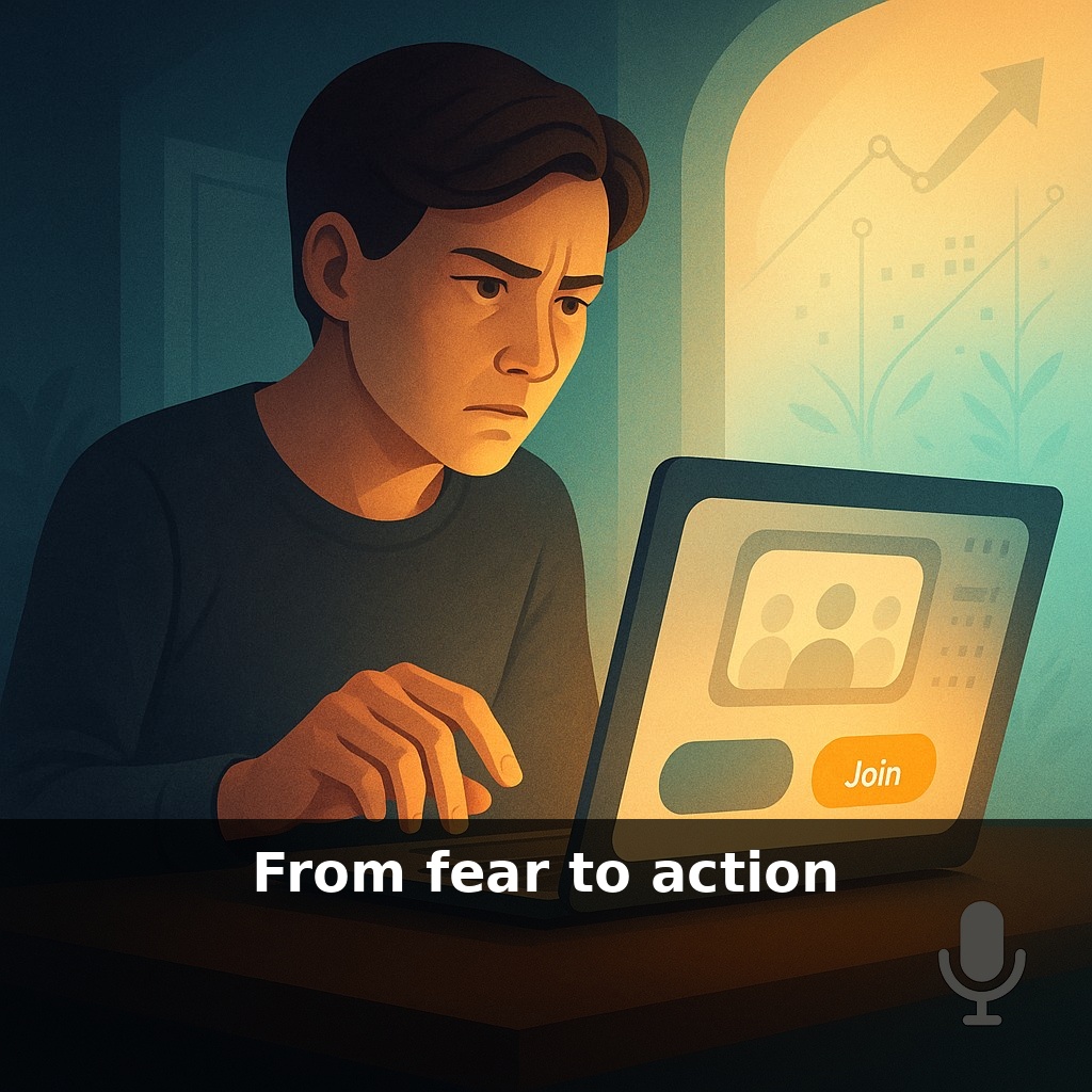 From fear to action