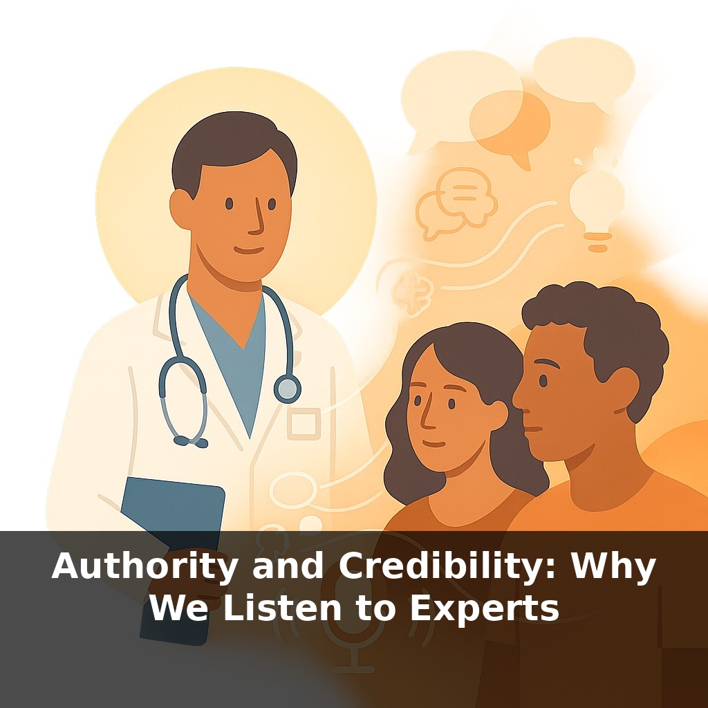 Authority and Credibility: Why We Listen to Experts