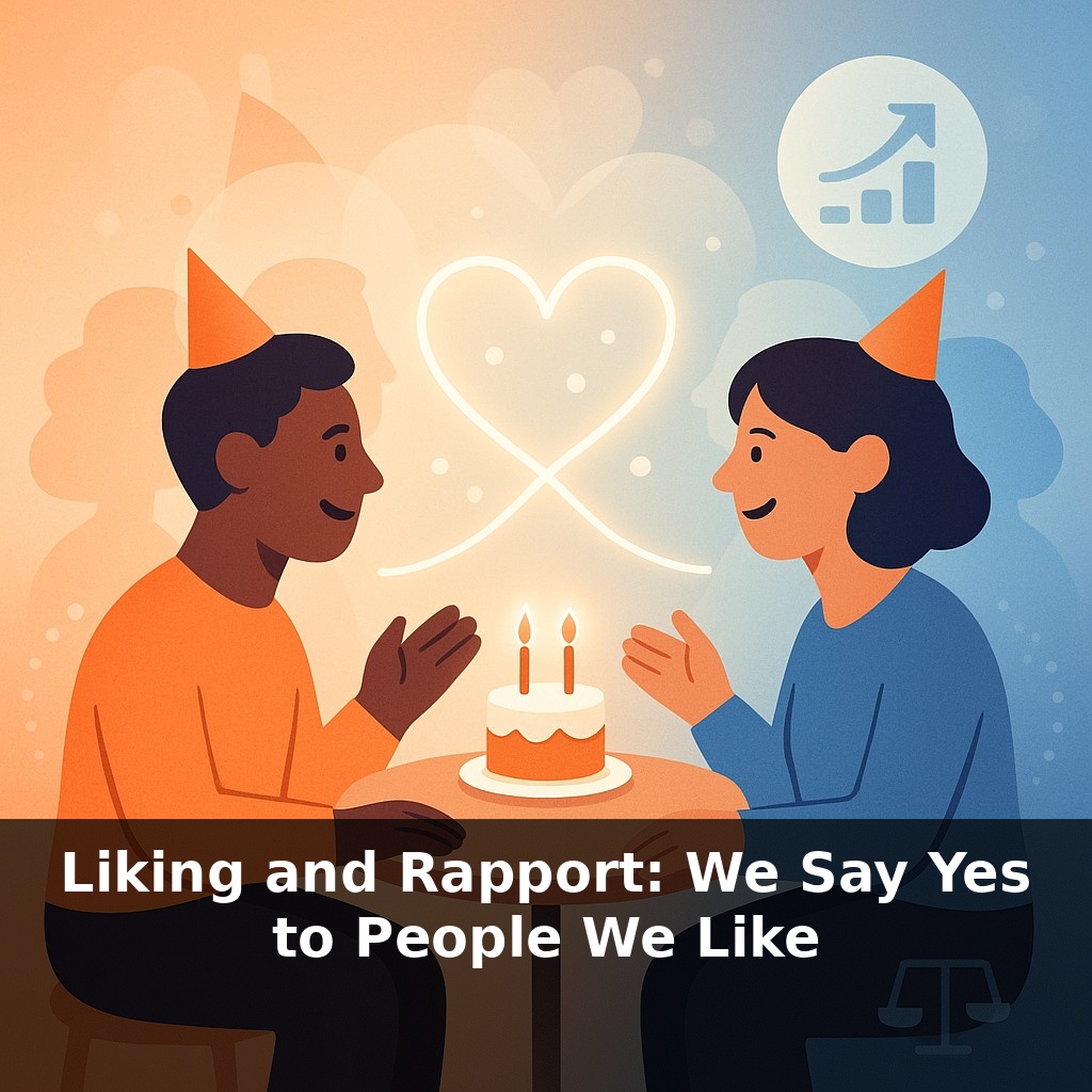Liking and Rapport: We Say Yes to People We Like
