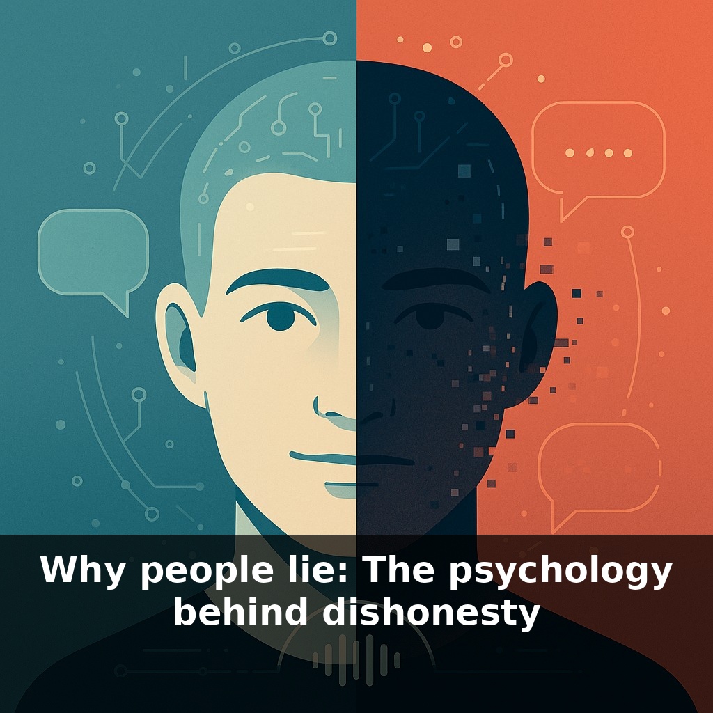 Why people lie: The psychology behind dishonesty