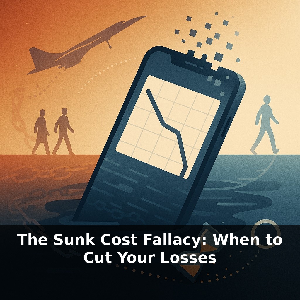 The Sunk Cost Fallacy: When to Cut Your Losses