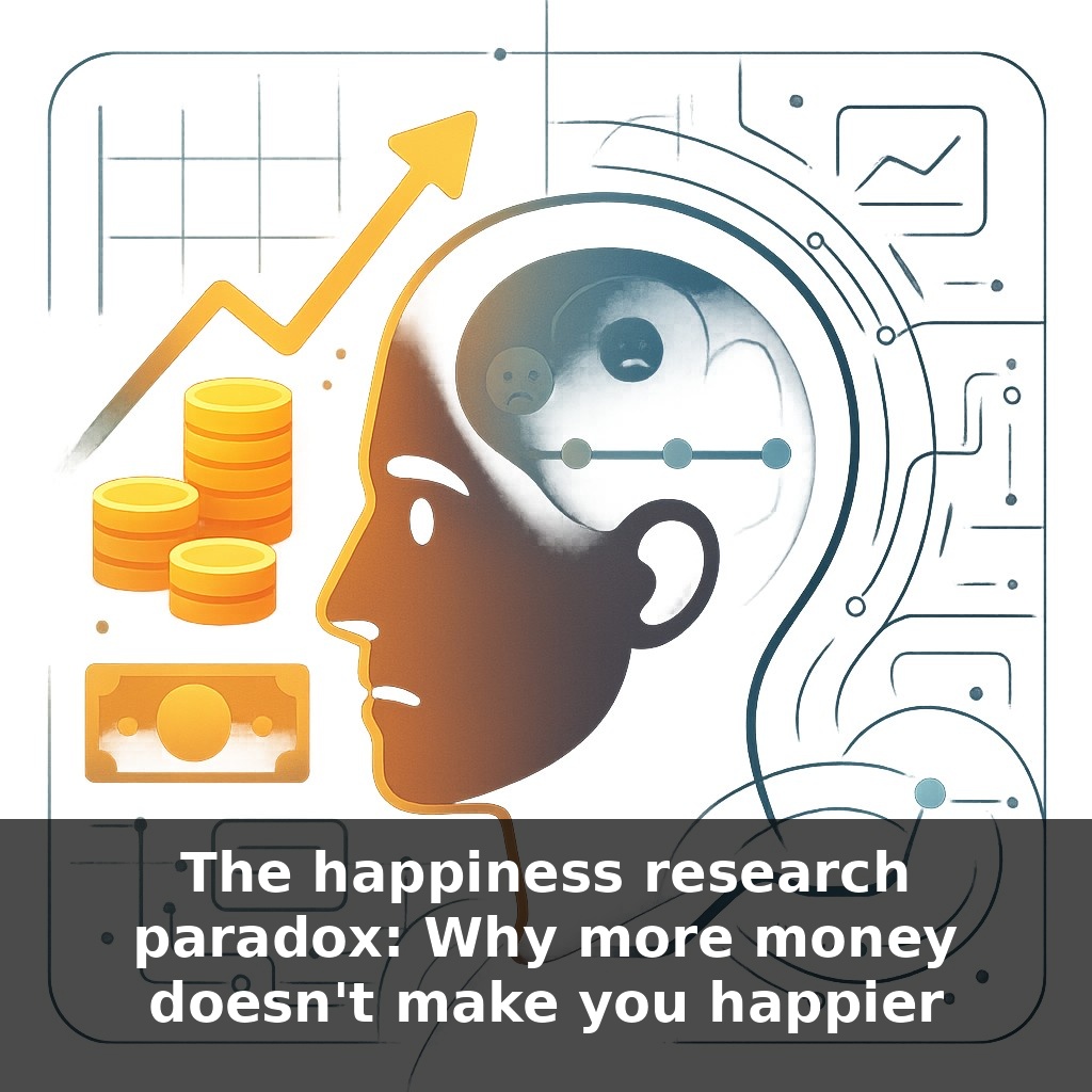 The happiness research paradox: Why more money doesn't make you happier
