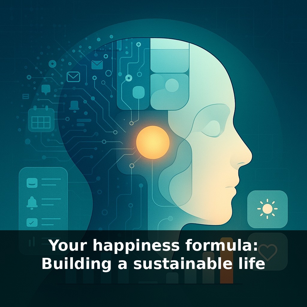 Your happiness formula: Building a sustainable life