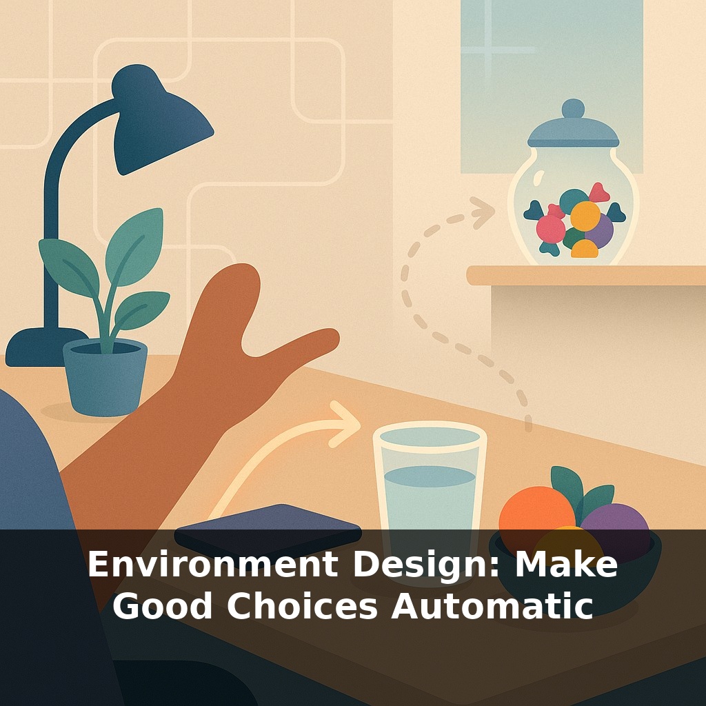 Environment Design: Make Good Choices Automatic
