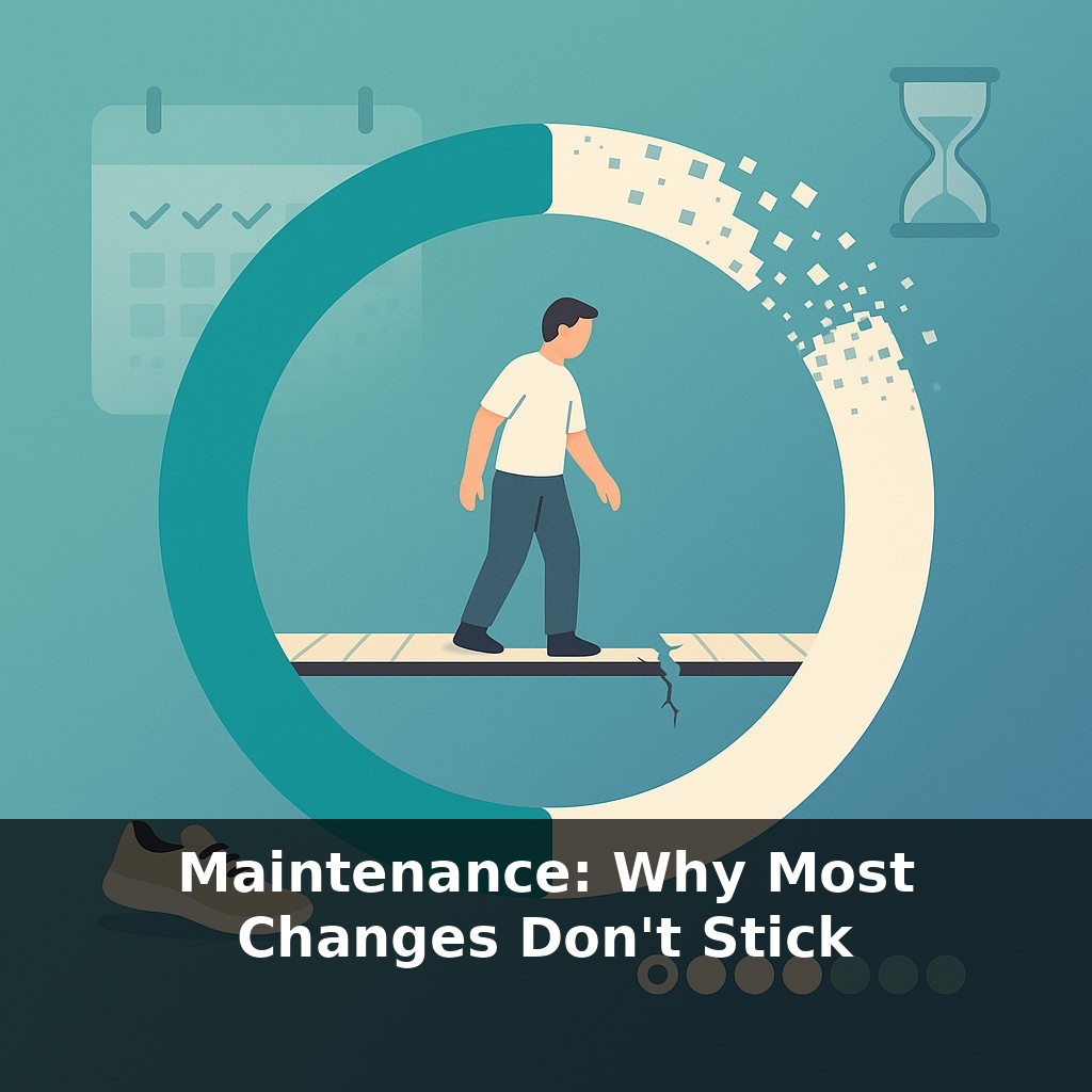 Maintenance: Why Most Changes Don't Stick