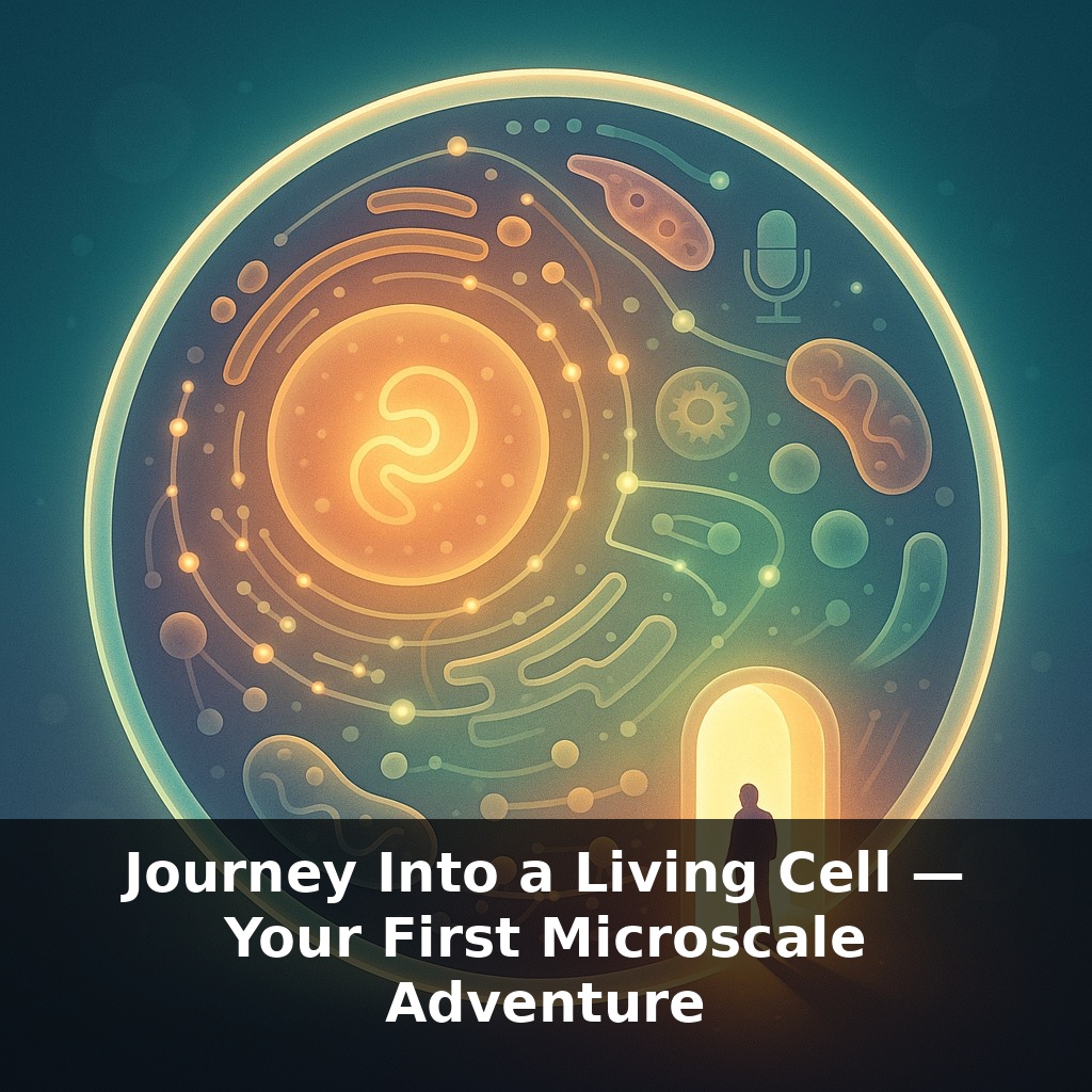 Journey Into a Living Cell — Your First Microscale Adventure