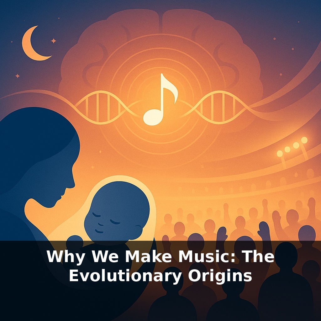 Why We Make Music: The Evolutionary Origins