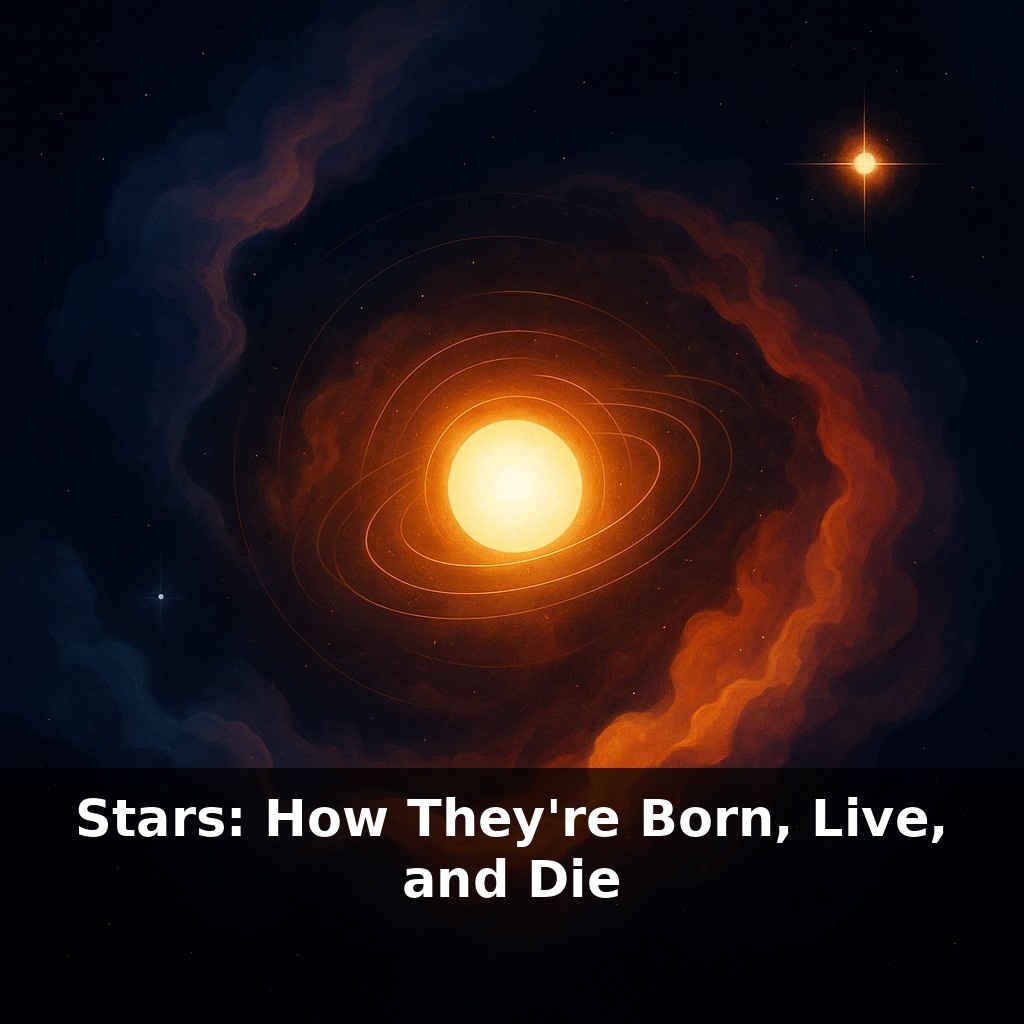 Stars: How They're Born, Live, and Die