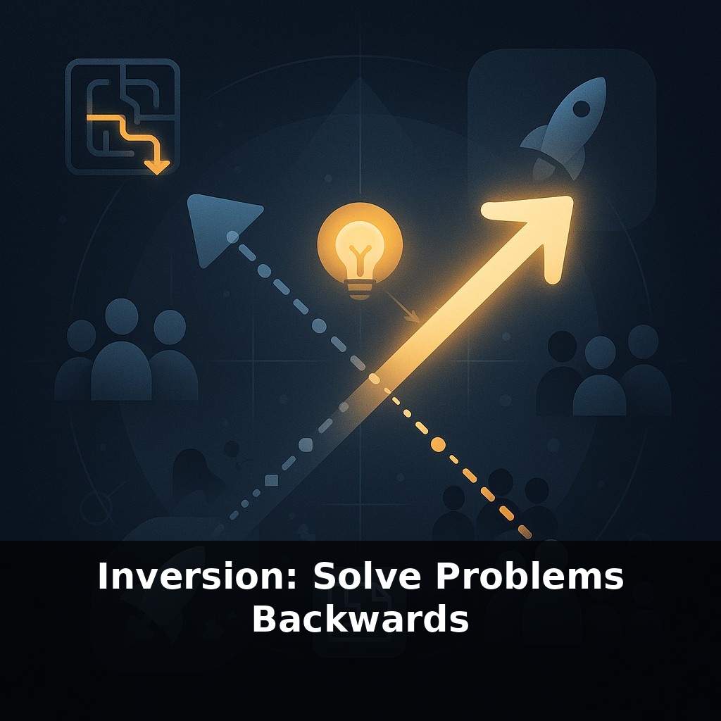 Inversion: Solve Problems Backwards