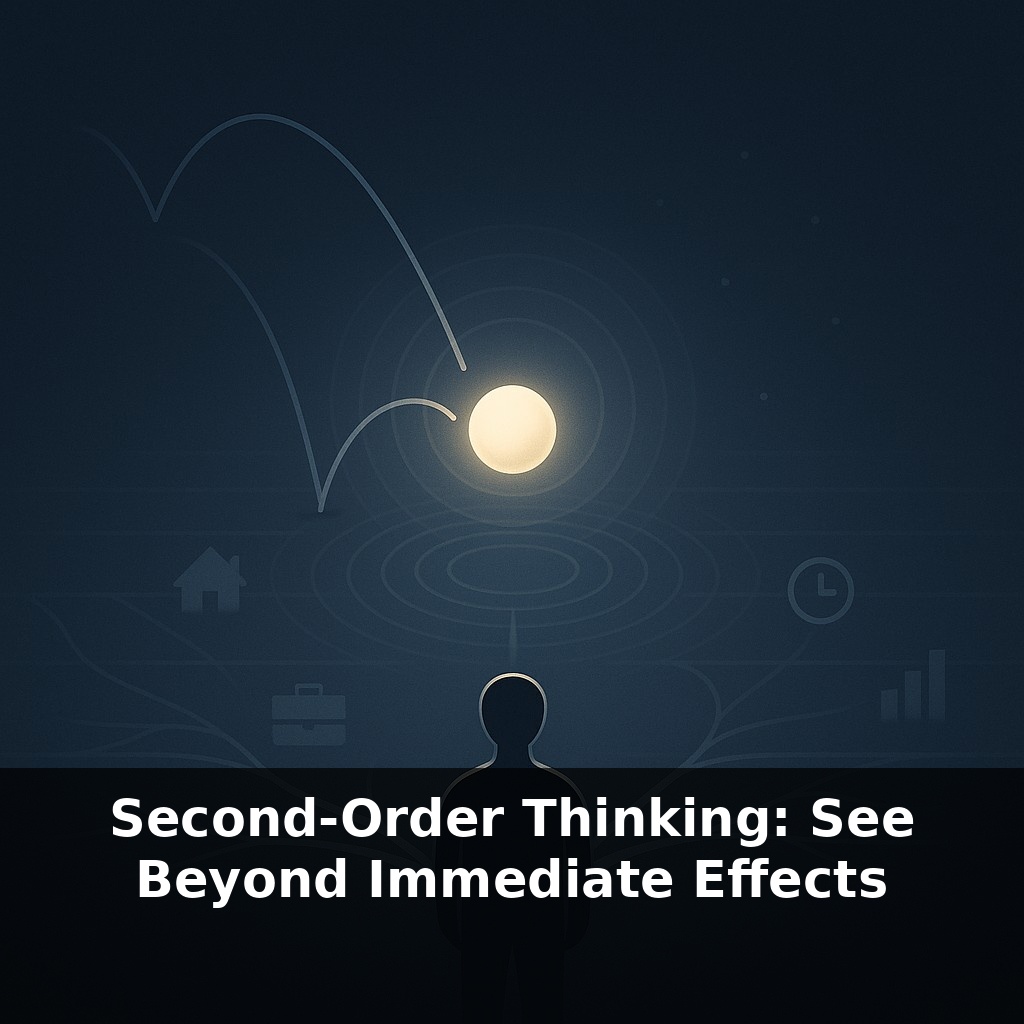 Second-Order Thinking: See Beyond Immediate Effects