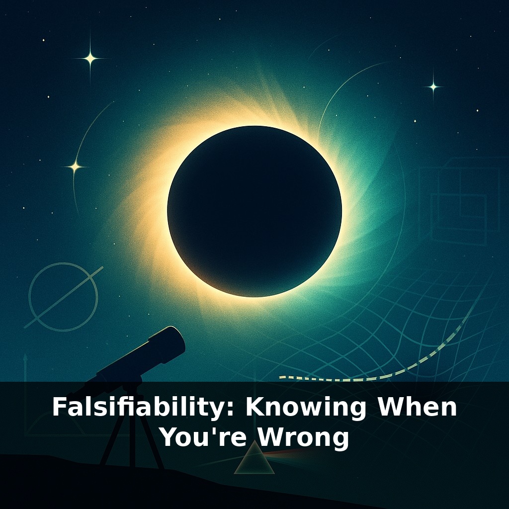 Falsifiability: Knowing When You're Wrong