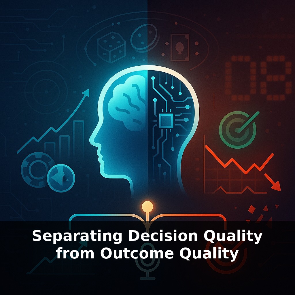 Separating Decision Quality from Outcome Quality