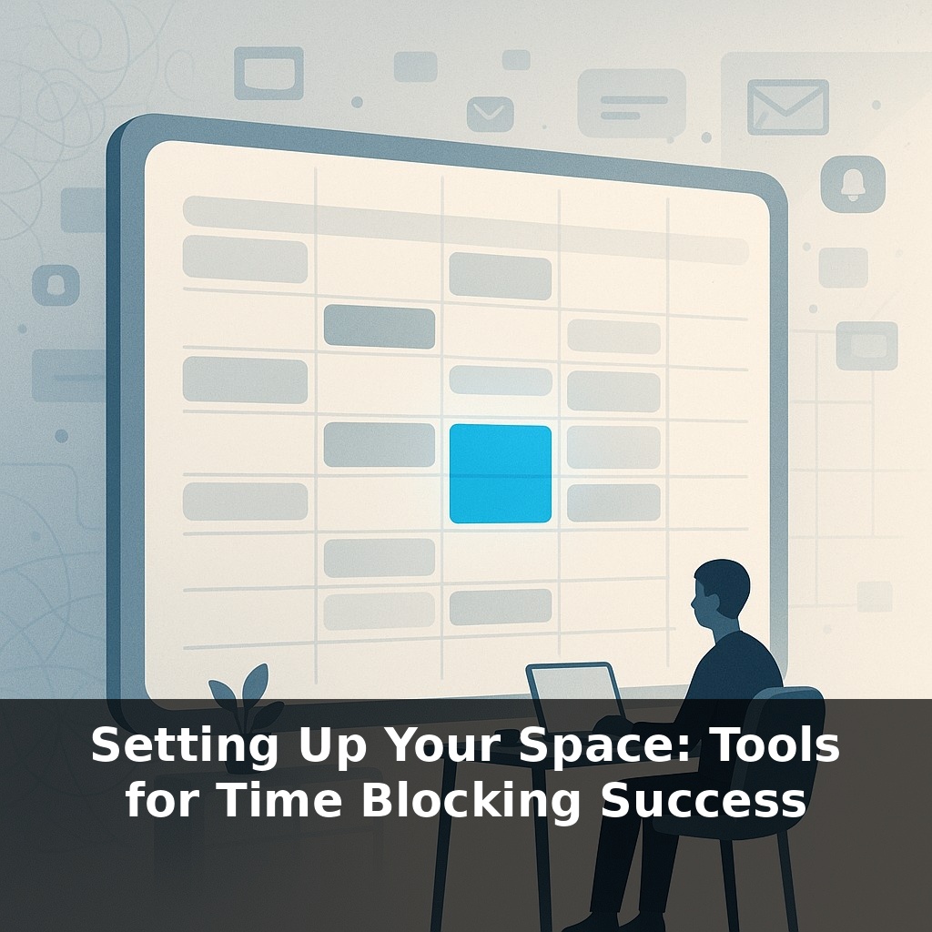 Setting Up Your Space: Tools for Time Blocking Success