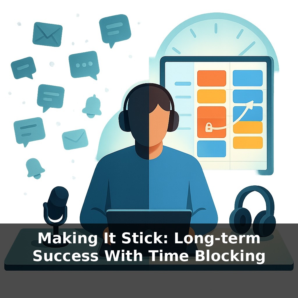 Making It Stick: Long-term Success With Time Blocking