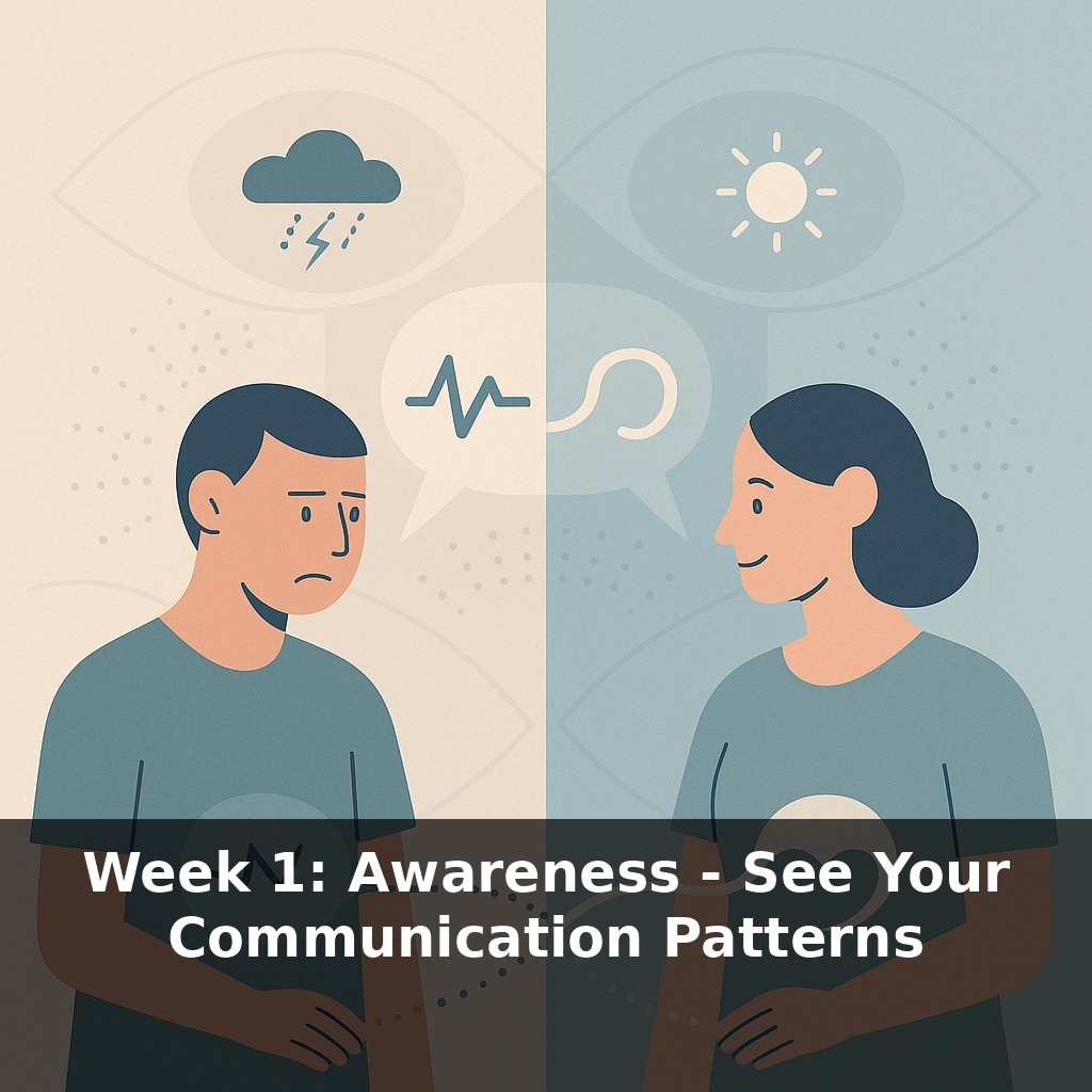 Week 1: Awareness - See Your Communication Patterns