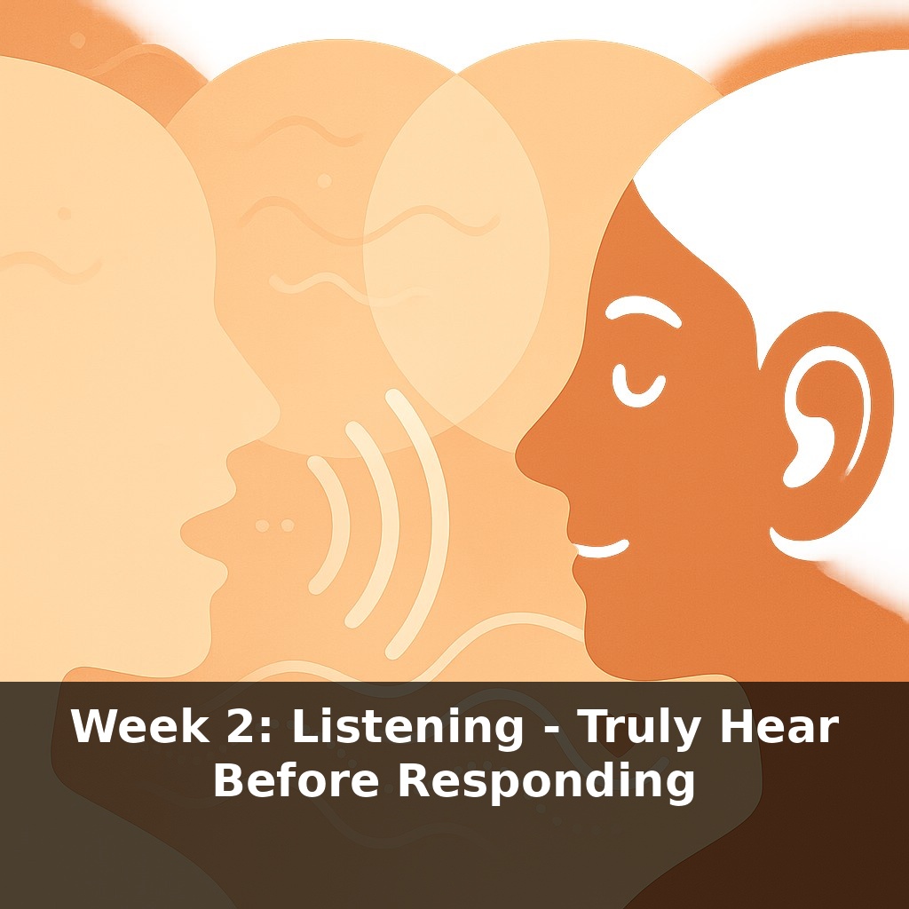 Week 2: Listening - Truly Hear Before Responding