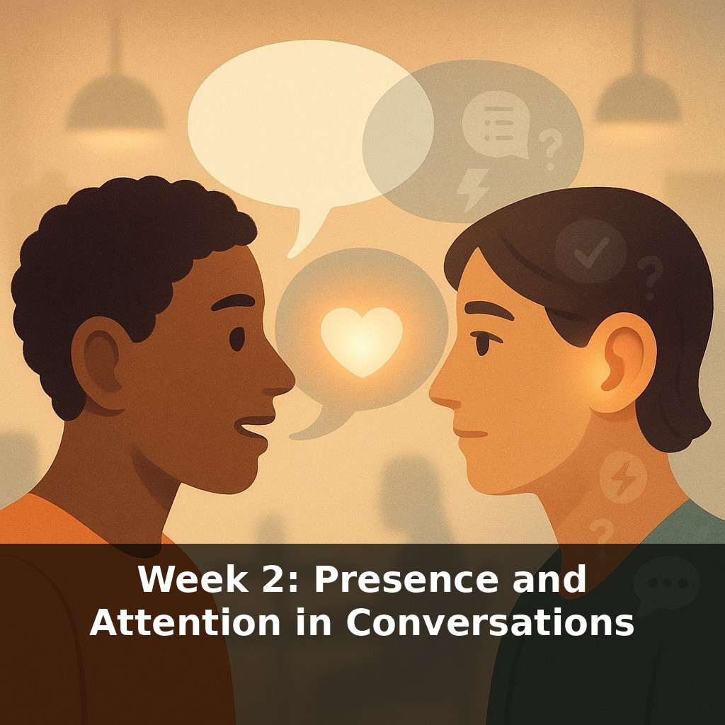 Week 2: Presence and Attention in Conversations