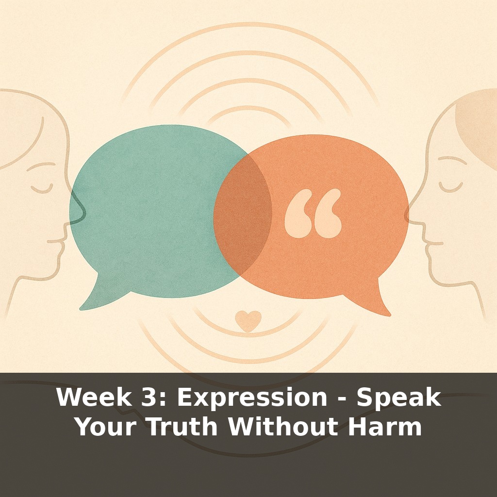 Week 3: Expression - Speak Your Truth Without Harm